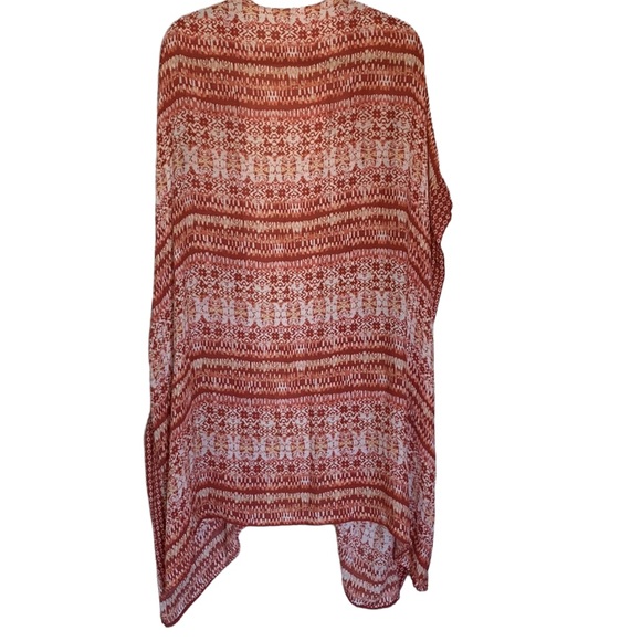 Womens Mid Length Print Caftan - Picture 2 of 7